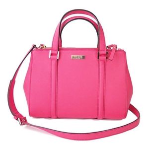 Kate Spade Loden Pink Leather Handbag - retail$398